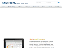 Tablet Screenshot of errigal.com